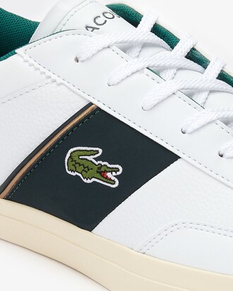 Sneakers Court-Master en piel curtida y mater&iacute;al sint&eacute;tico para hombre