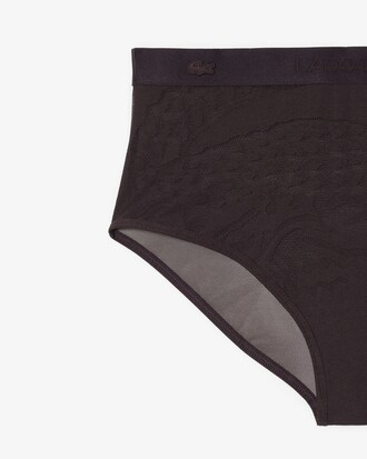 High Waist Mesh Briefs