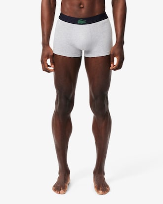 Men's 3-Pack Crocodile Print Trunks