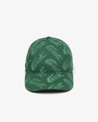 Unisex Organic Cotton Vintage Print Cap