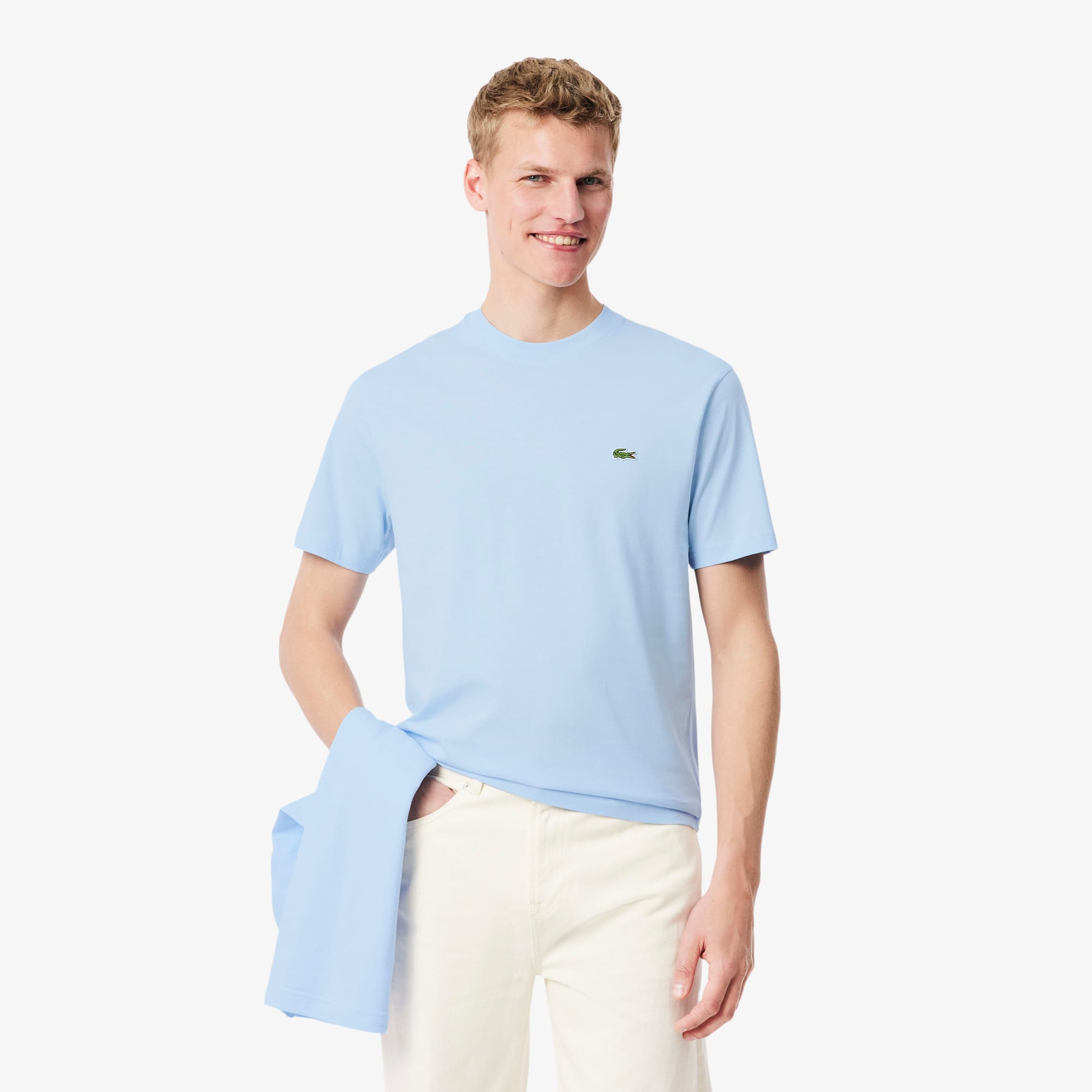 Men's Cotton T-Shirt - T-shirts - New In 2026 | Lacoste