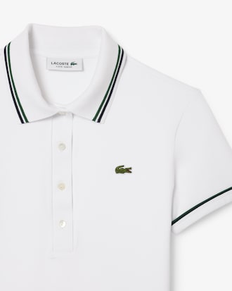 Women's L.12.D Slim Fit Trim Detail Polo