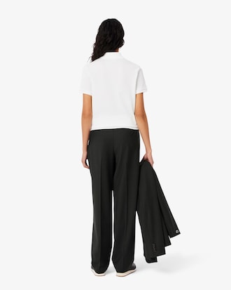 Women's Wide Fit Darted Plaid Pants