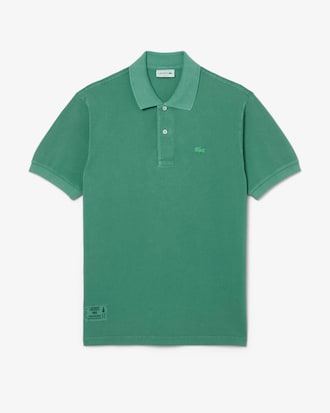 Men's Classic Fit L.12.12 Wash Effect Polo