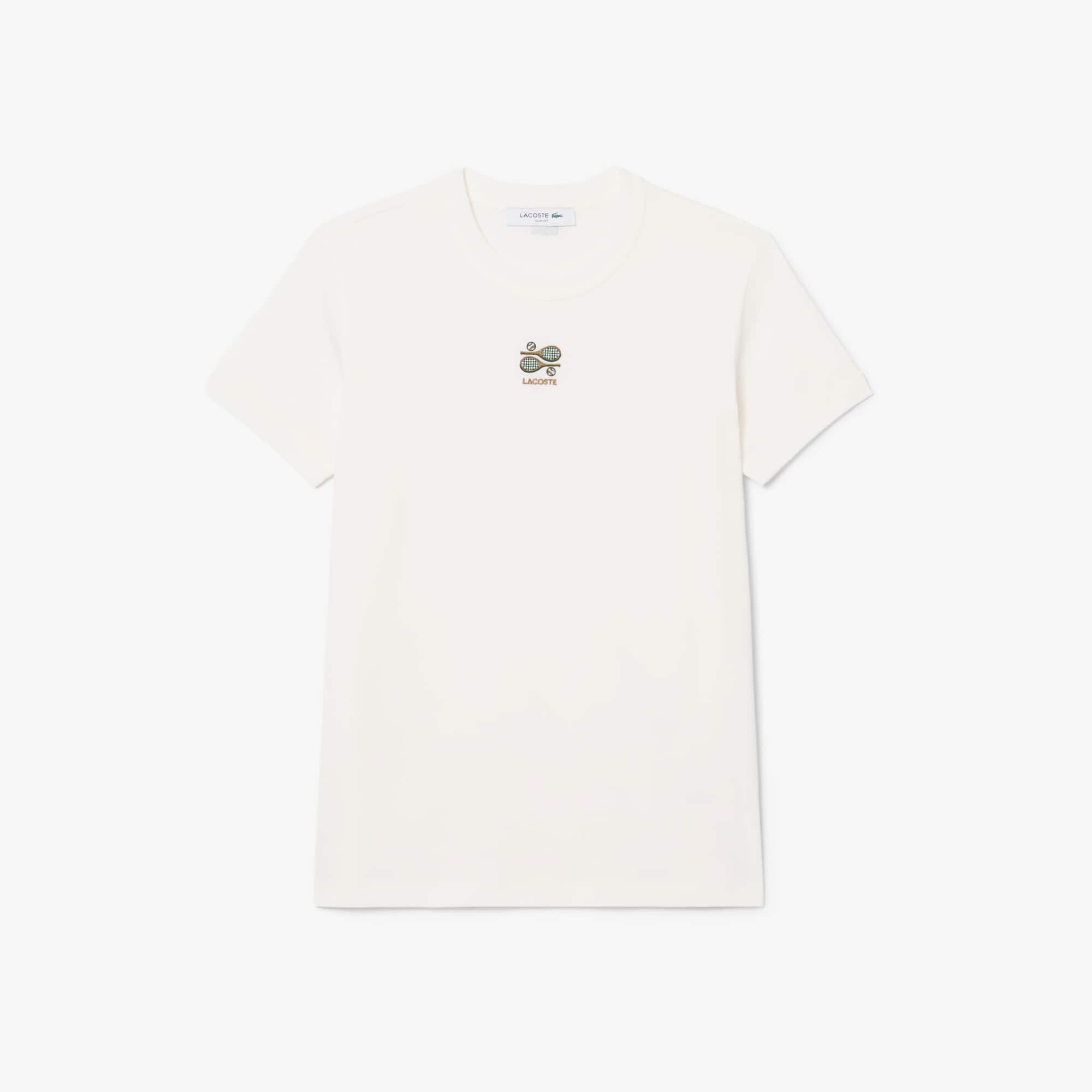 Embroidery Accent Jersey T-shirt