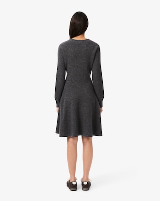 Women's Short Seamless Wool Dress