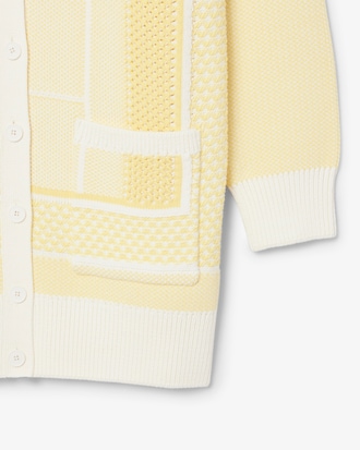 Tennis Court Long Cardigan