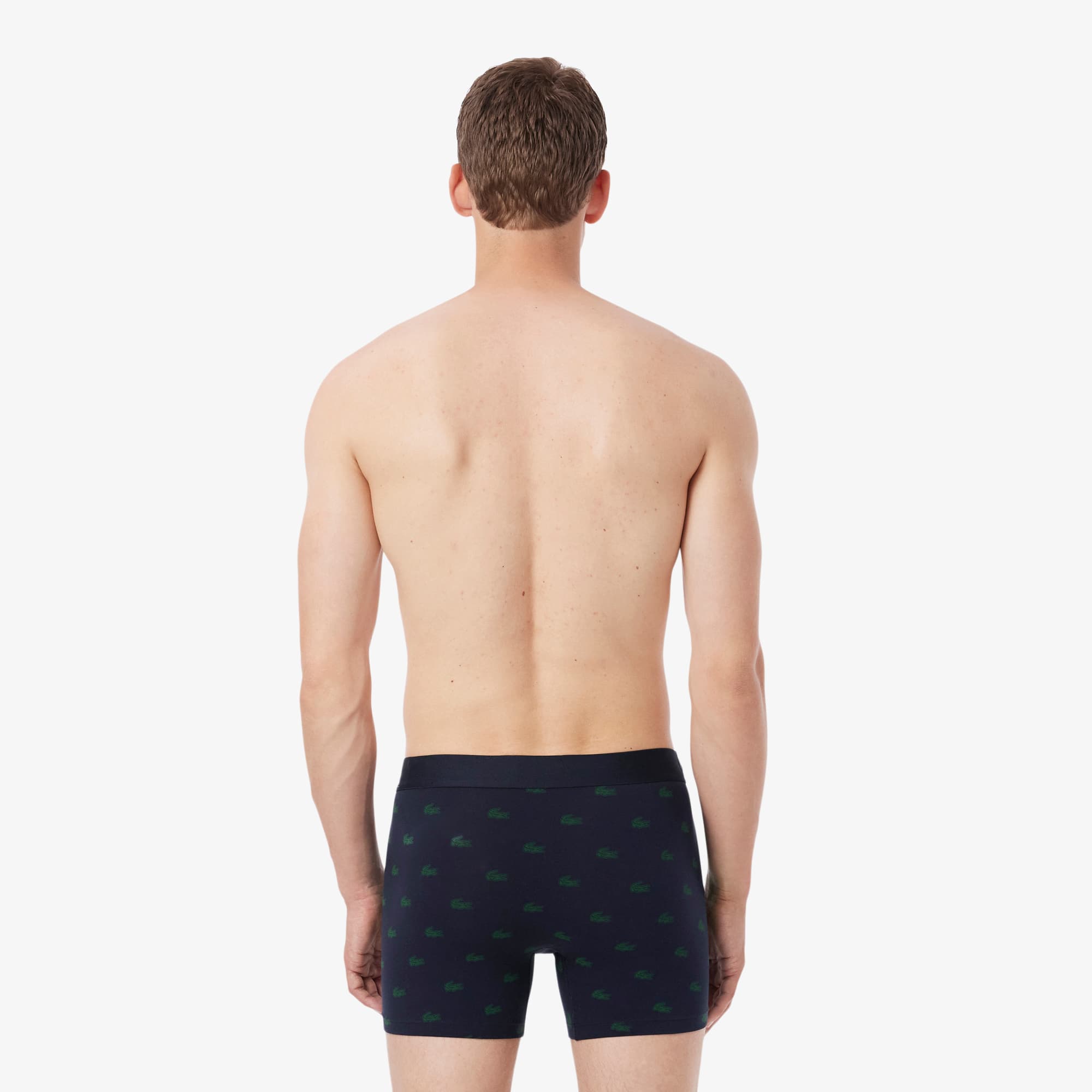 3-Pack Stretch Cotton Print Boxers