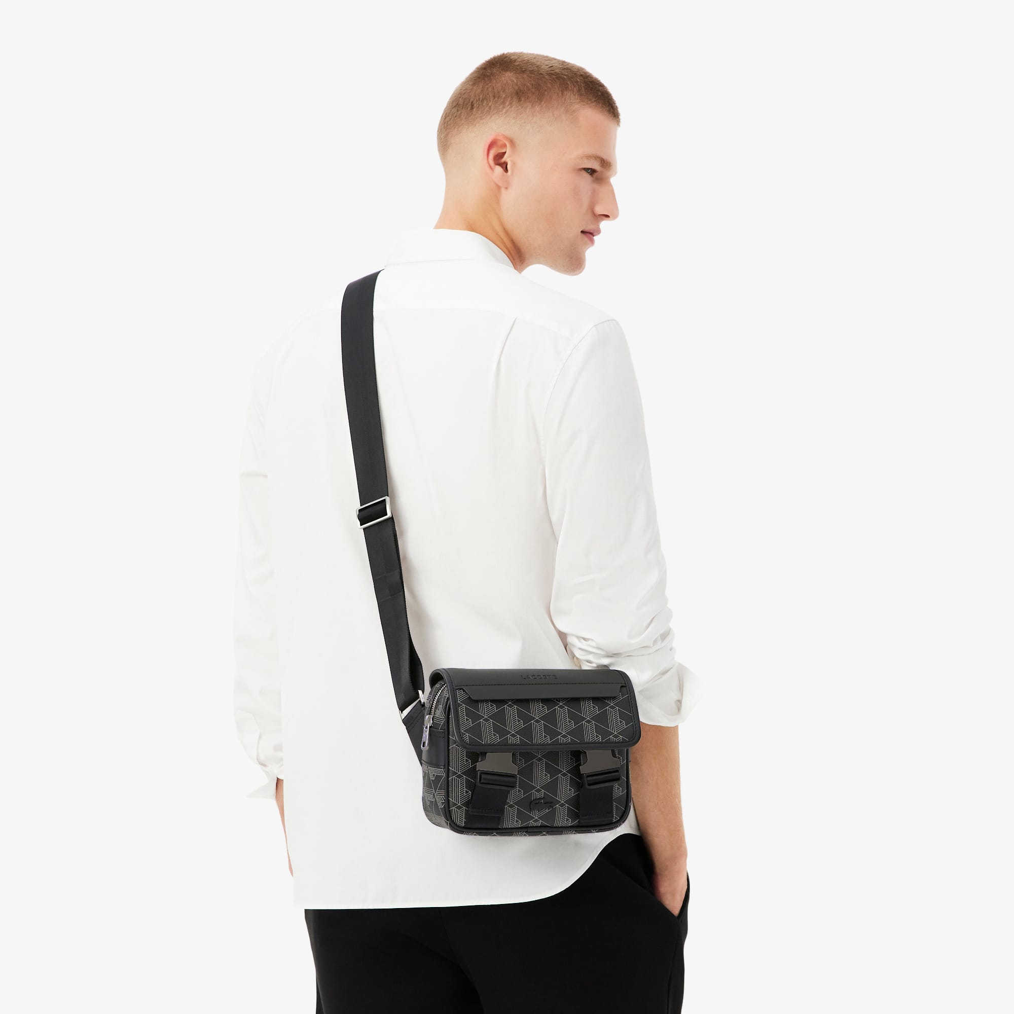 The Blend Clip Flap Satchel - Bags - New In 2026 | Lacoste