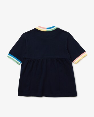 Girls&rsquo; Flounced Cotton T-shirt