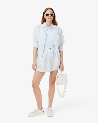 Women's Slim Fit L.12.D Sleeveless Stretch Polo