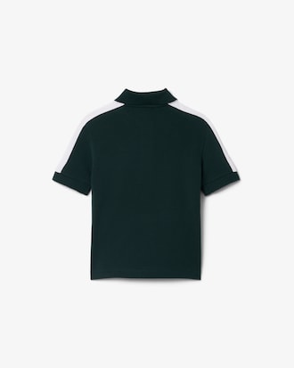Polo de Petit Piqu&eacute; con Bloques de Color