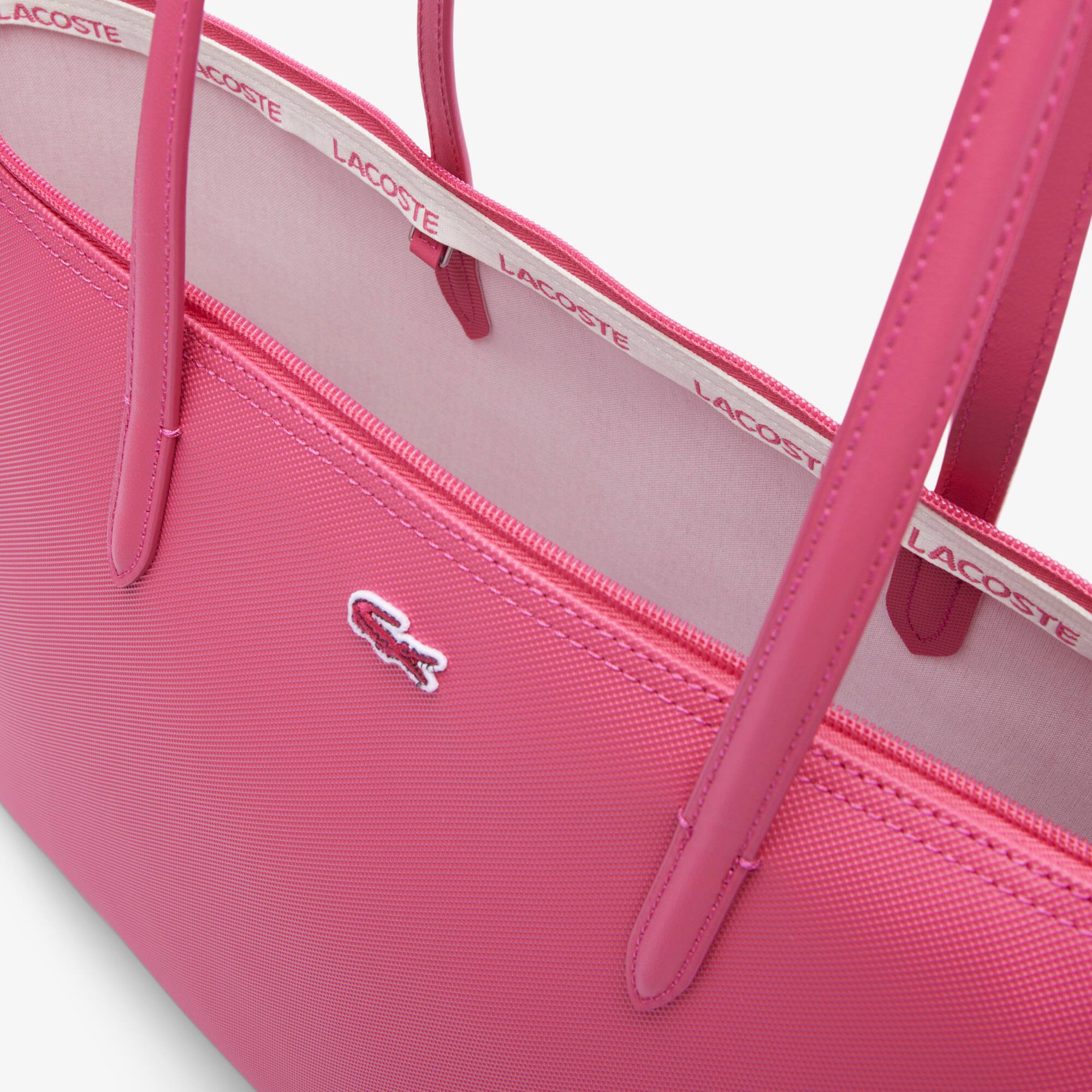 ★LACOSTE★ Women's L1212 Concept Small Shopper Bag Pink NF2 Women's Small L.12.12 Concept Tote - Bags - New In 2025