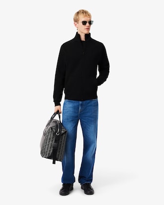 Men's Double Faced Jersey Zip-Up Sweatshirt