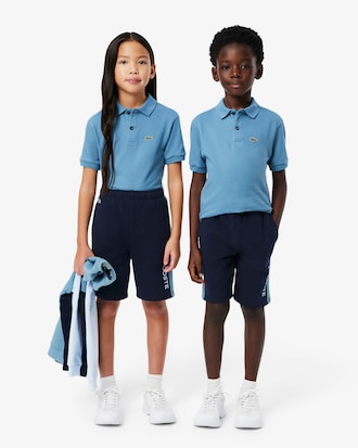 Kids' Colorblock Fleece Shorts