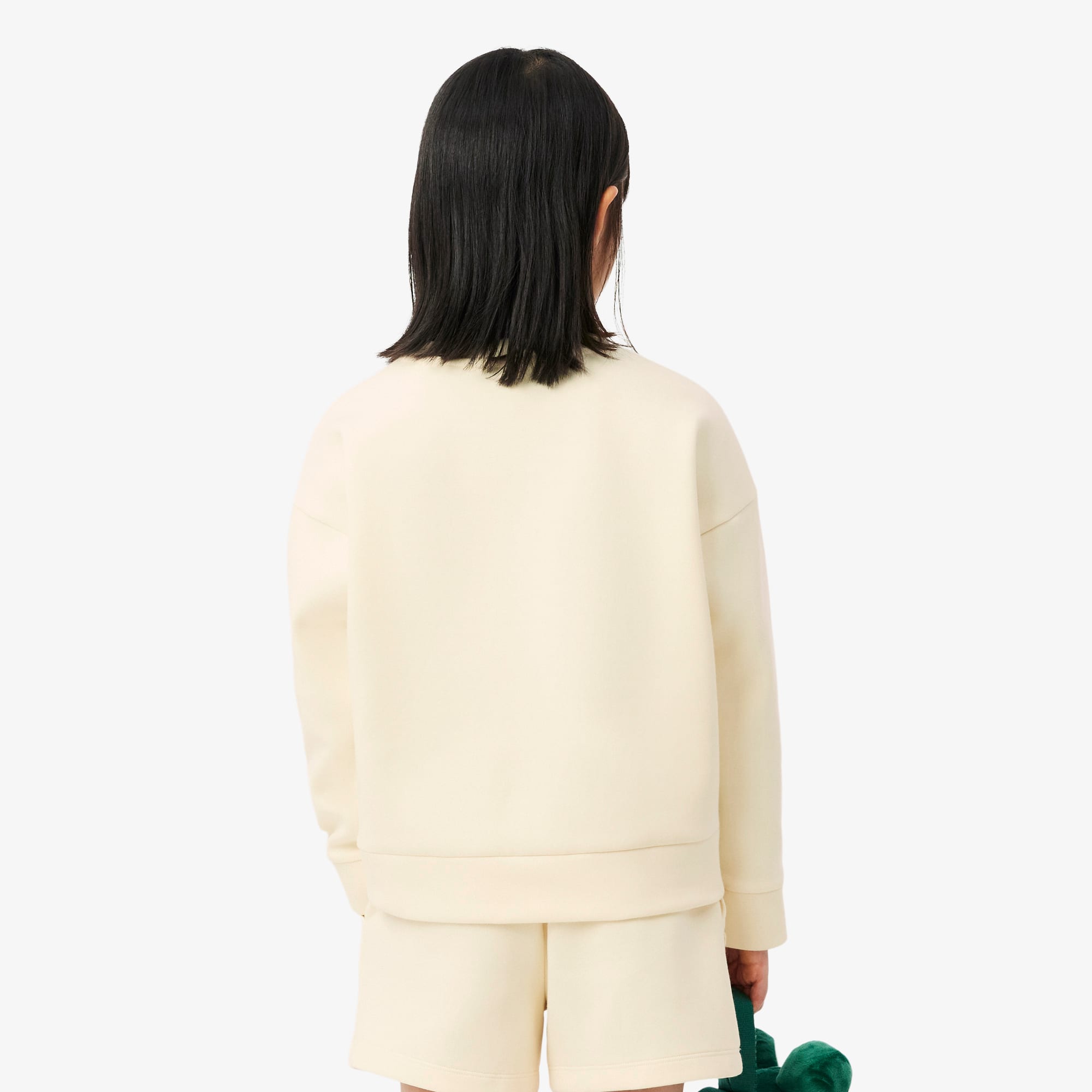 Embroidered Badge Neoprene Sweatshirt