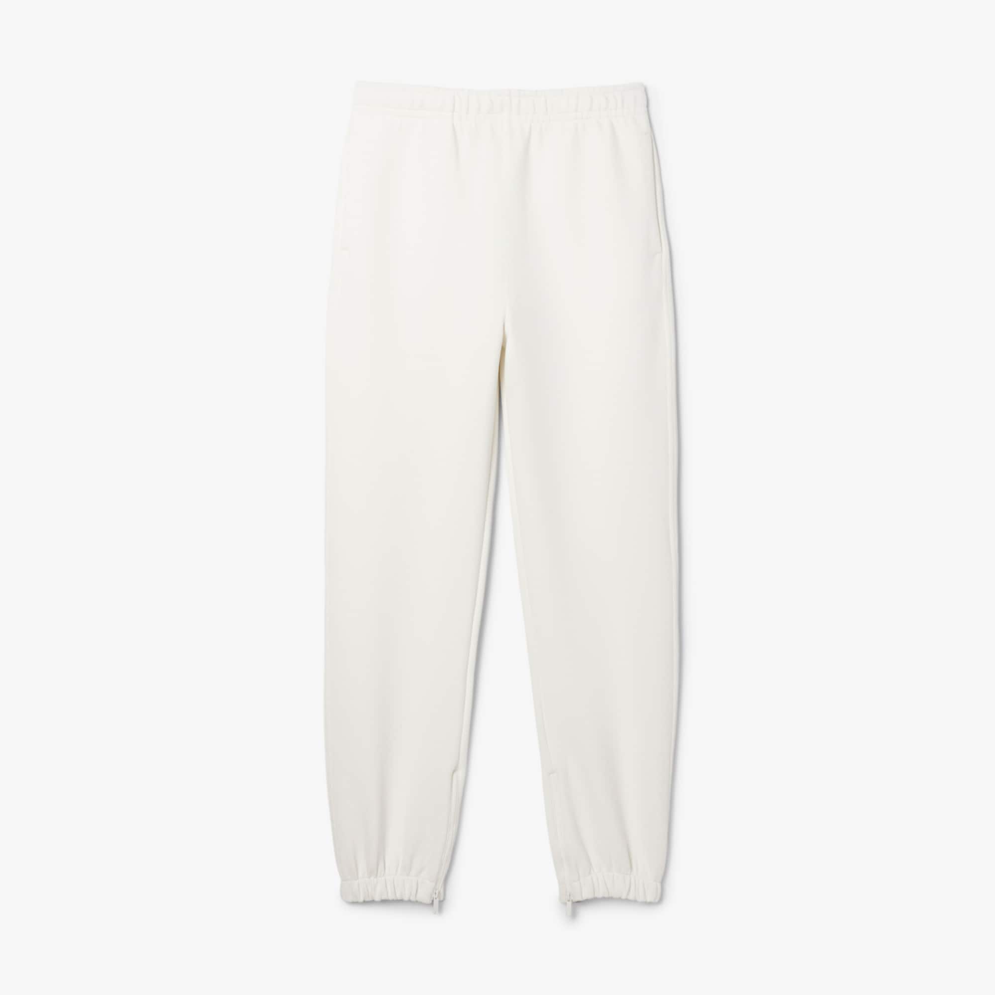 Lacoste Women's Piqué Sweatpants - 44 In White