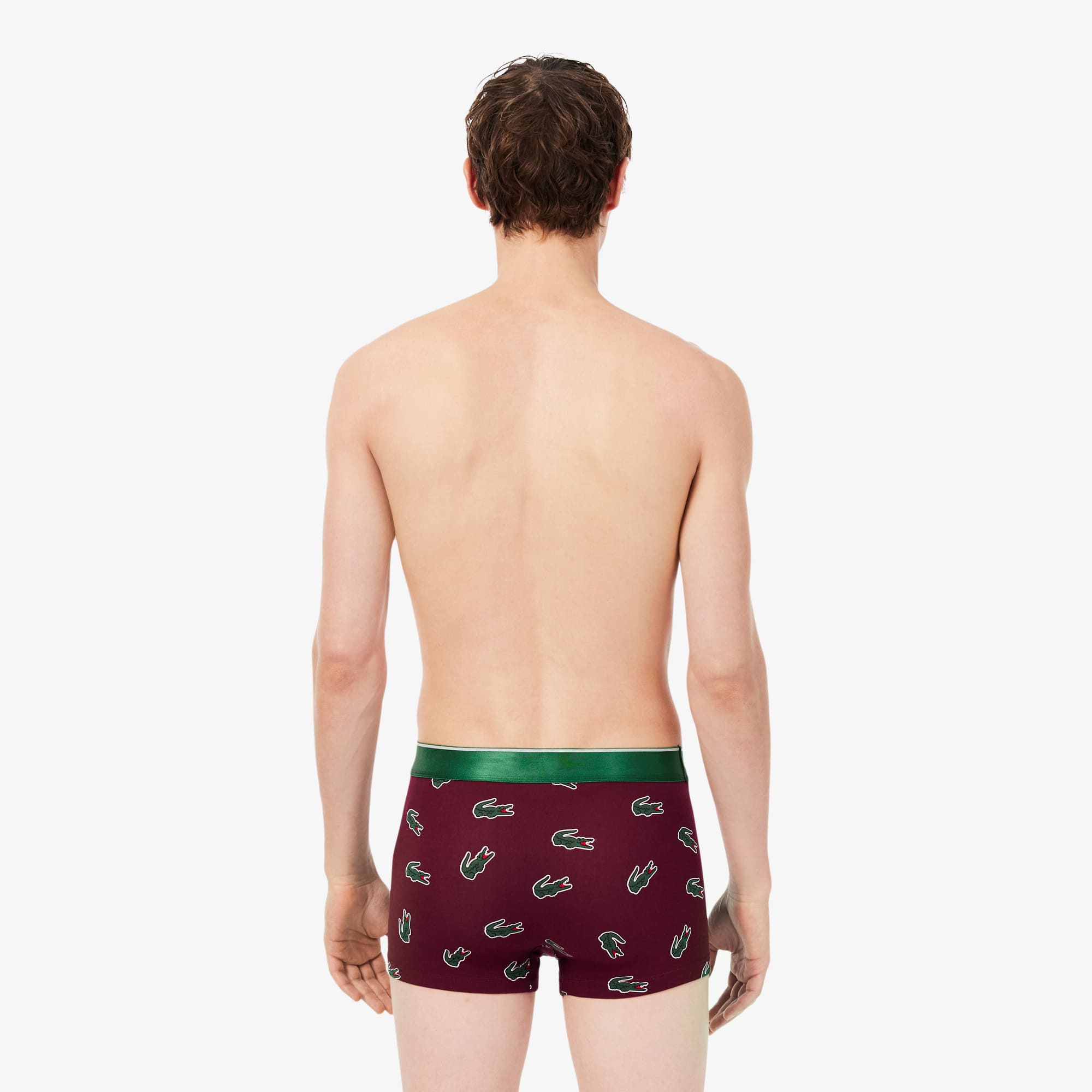 3-Pack Crocodile Print Trunks