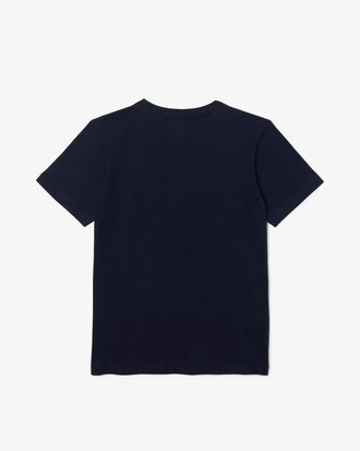 Kids' Crew Neck Cotton Jersey T-Shirt 