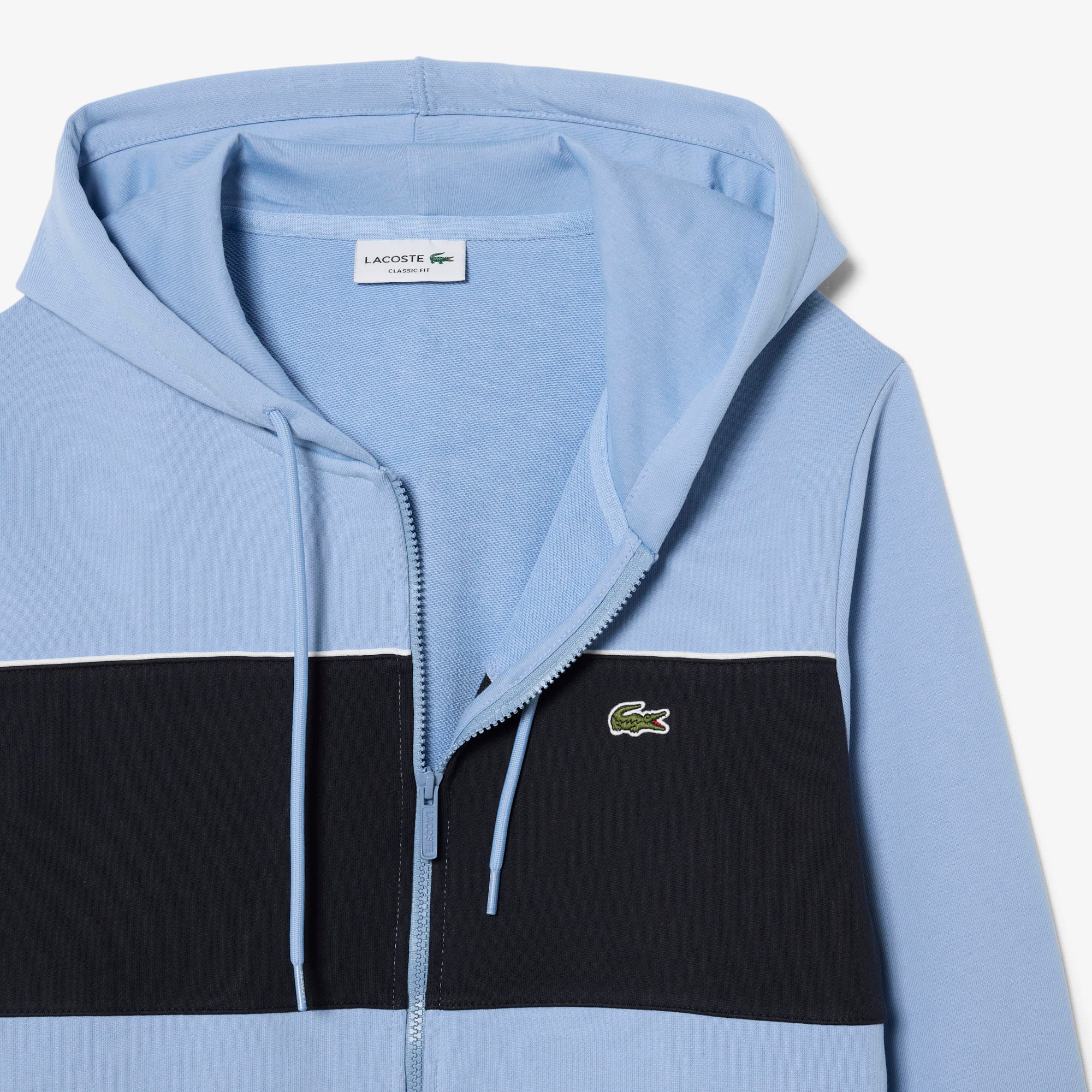 Colorblock Zipped Hoodie - Sweaters & Sweatshirts - New In 2026