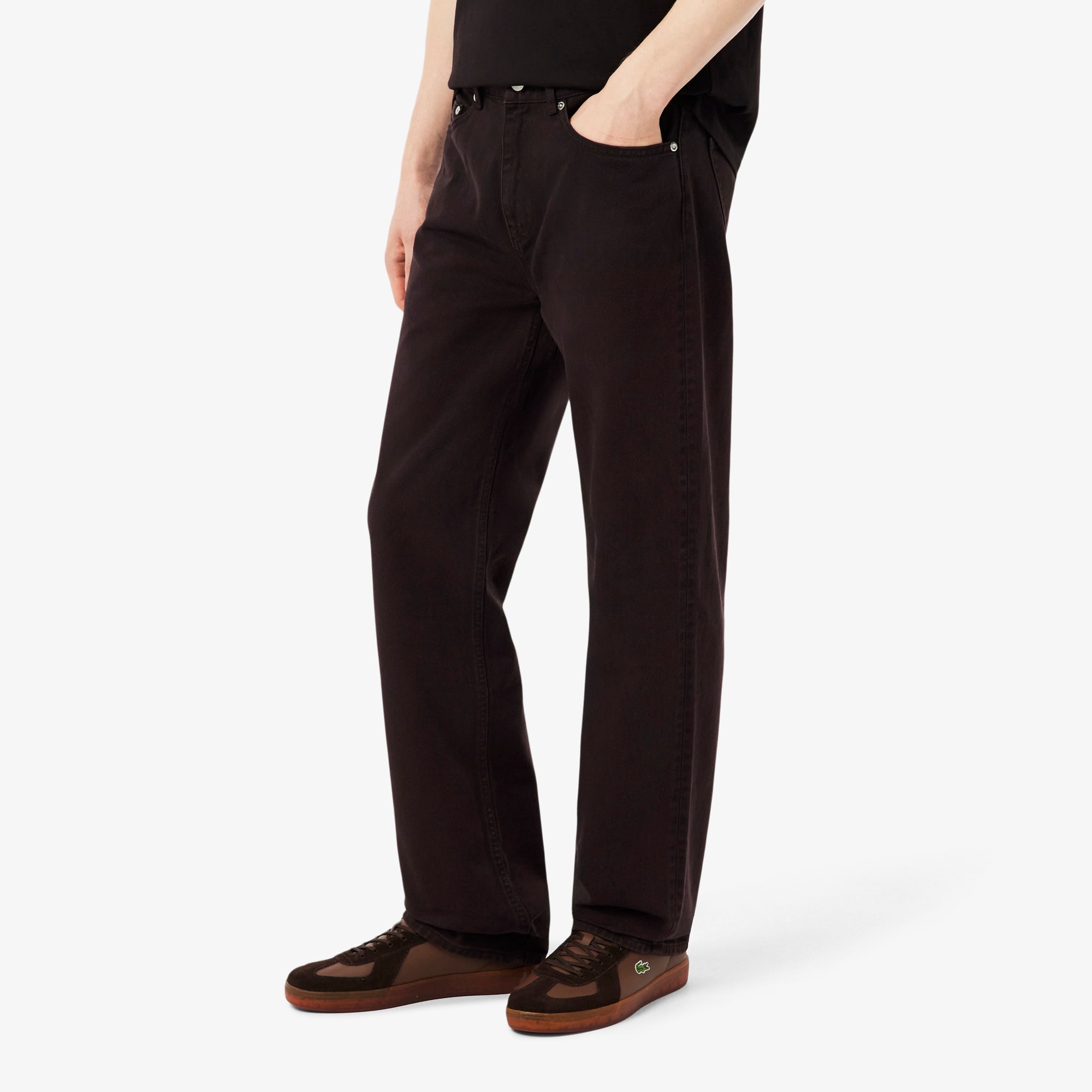 5 Pocket Straight Cut Denim Jeans