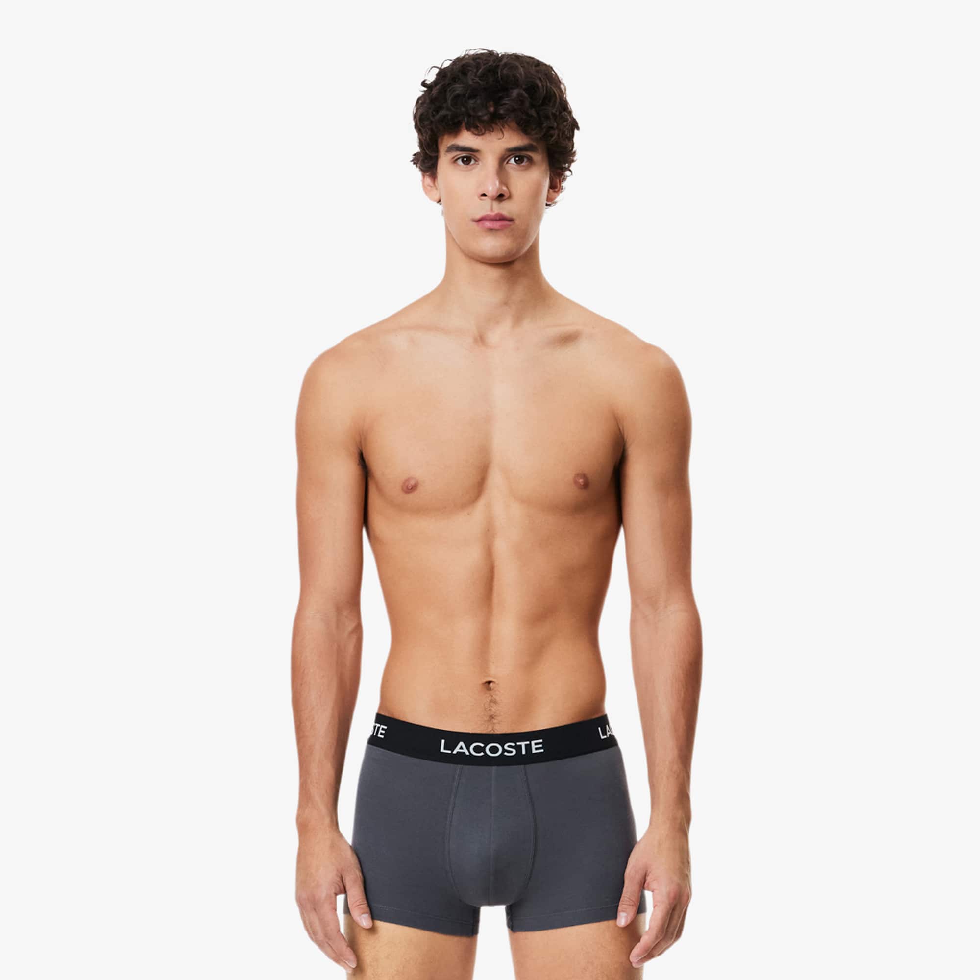 Men's 3-Pack Stretch Cotton Trunks - undefined - New In 2026 | Lacoste