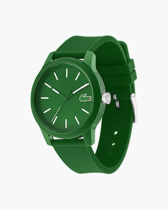 Men's Green Silicone Strap 12.12 Watch