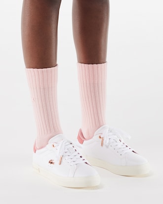 Women's Powercourt Leather Sneakers