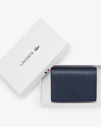 Chantaco Piqu&eacute; Leather Snap Wallet