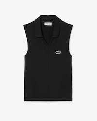 Women's Sleeveless Stretch Knit Tennis Polo