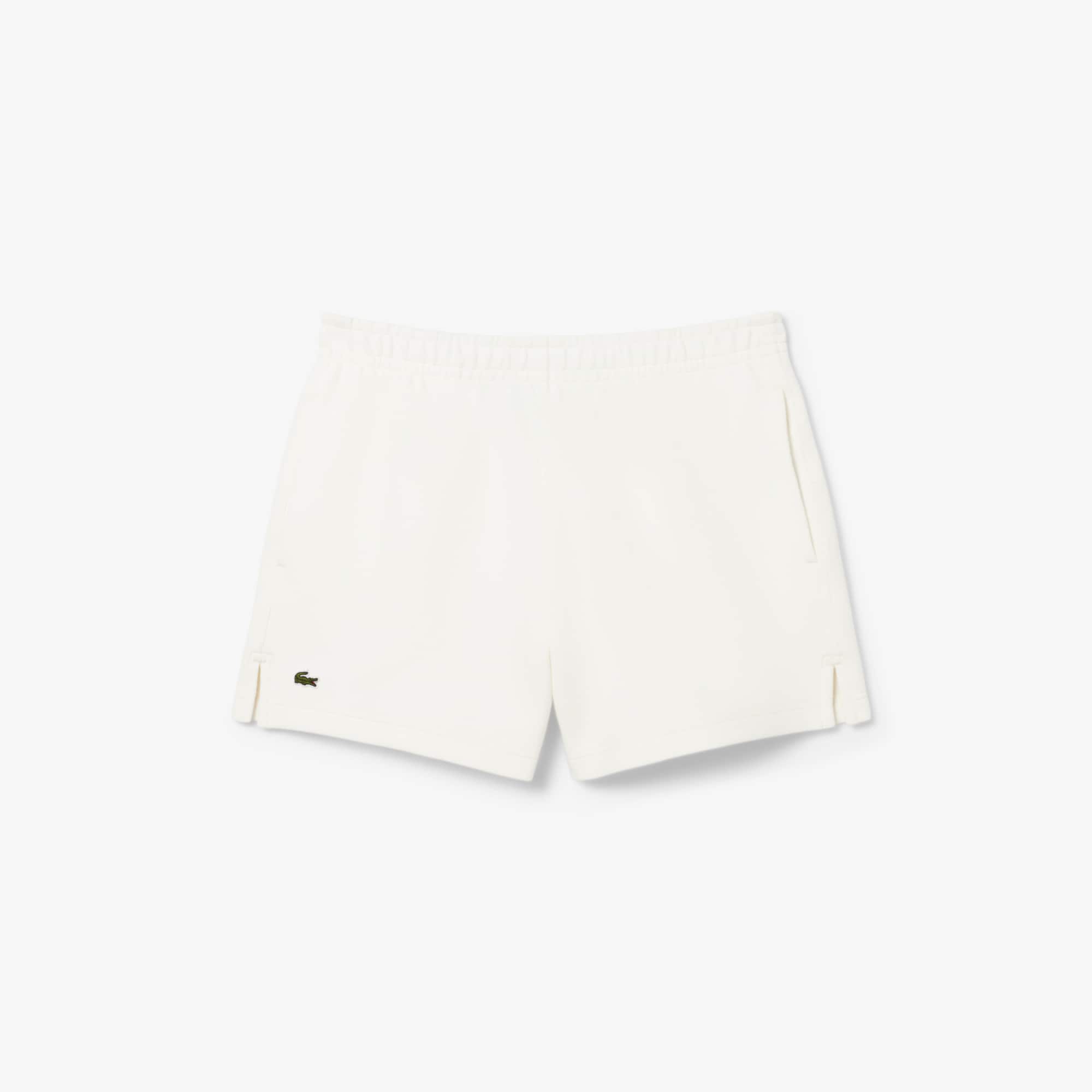 Lacoste Women's Double Face Piqué Shorts - 36 In White