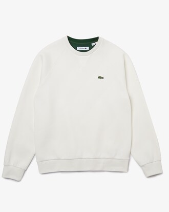 Sudadera para mujer de mezcla de algodón con cuello redondo