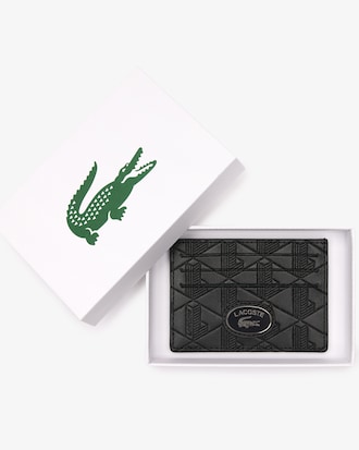 Men's Monogram Leather Card Holder