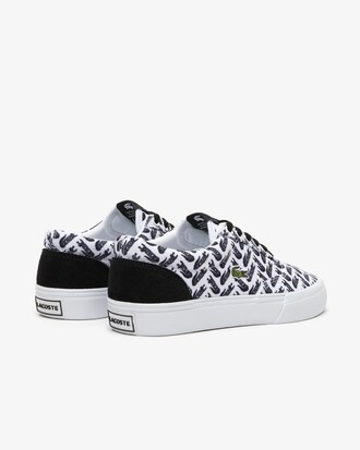 Women's Lacoste Jump Serve Lace Tonal Textile Trainers