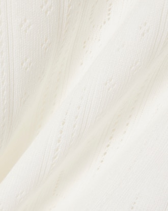 Cardigan slim fit marquage pointelle