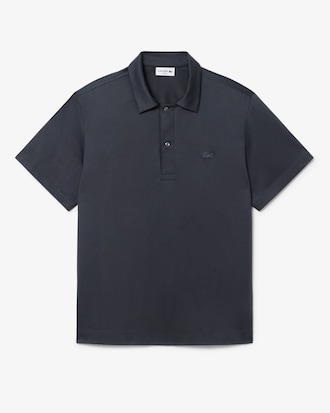 Men's Paris Classic Fit Open Neck Embroidered Polo