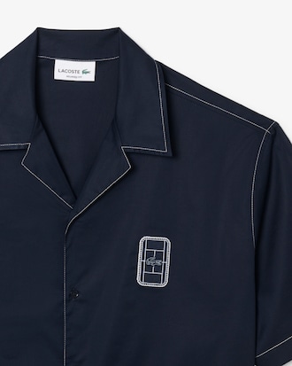 Relaxed Fit Short Sleeved Cotton Shirt