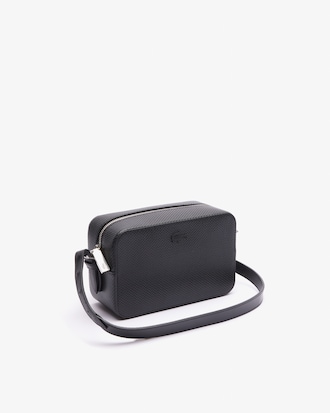 Chantaco Piqu&eacute; Leather Shoulder Bag