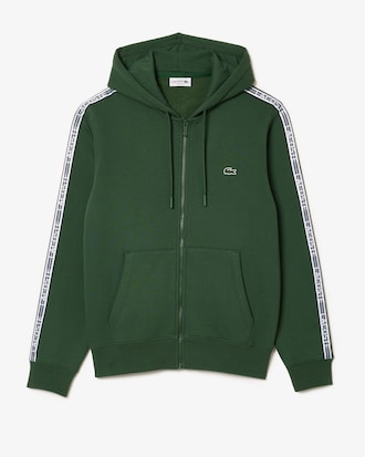 Sudadera con gorro para hombre classic fit con rayas de la marca