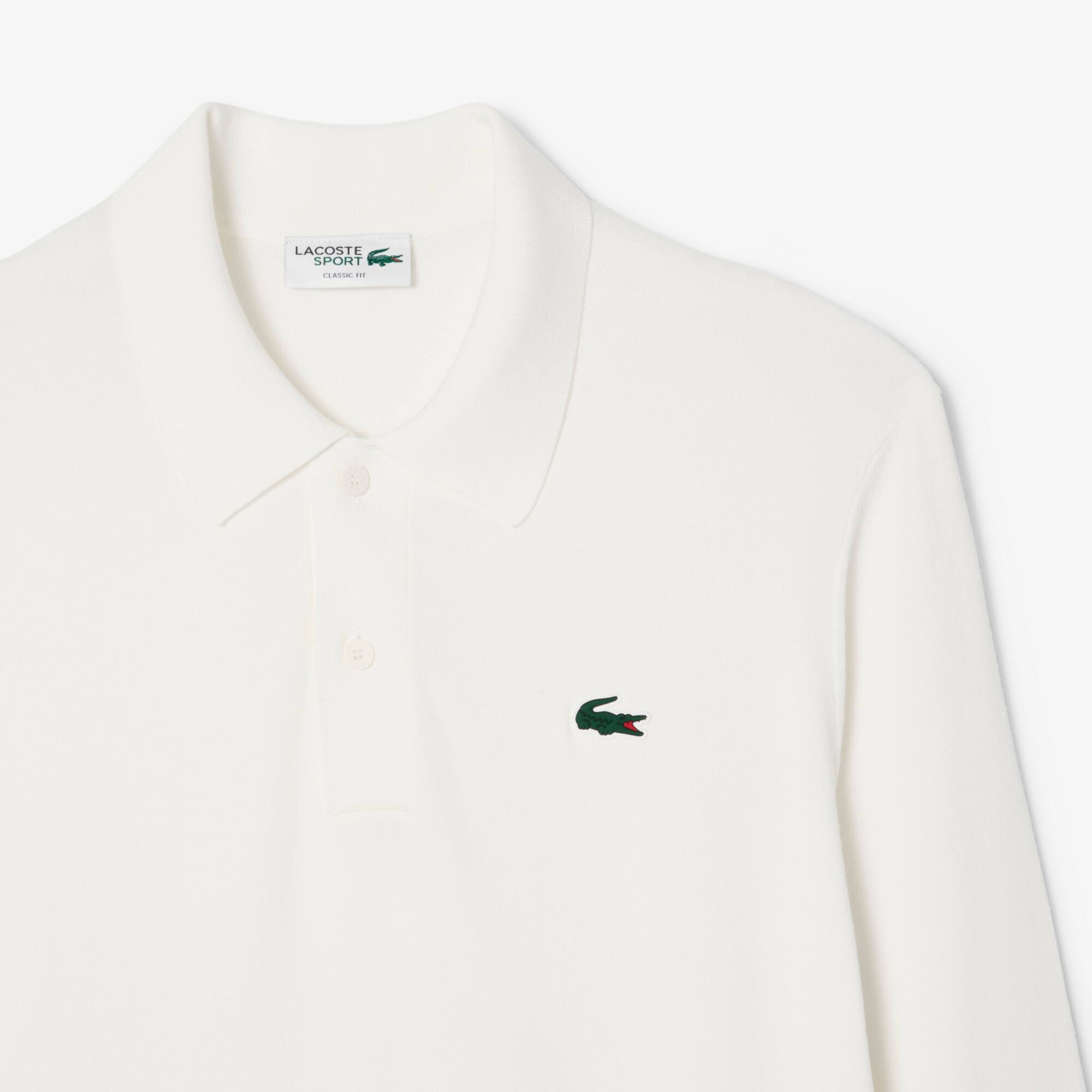 Men's Polo Collar Stretch Golf Sweater