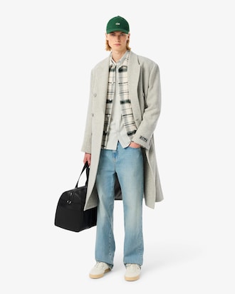 Men's Cotton Plaid Overshirt