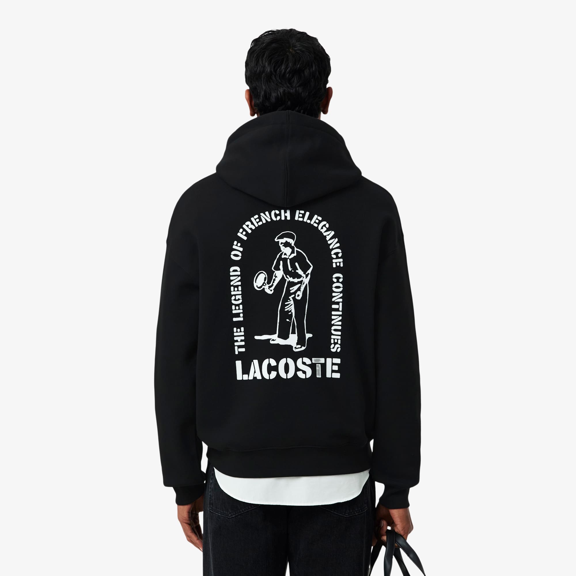 Loose Fit Printed Hoodie - Sweaters & Sweatshirts - New In 2026