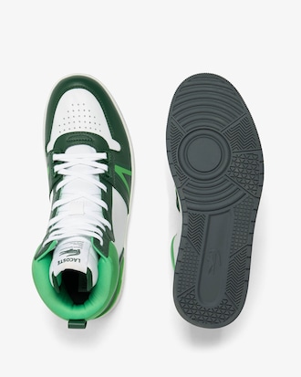 Men's L001 Mid Contrasted Leather Sneakers