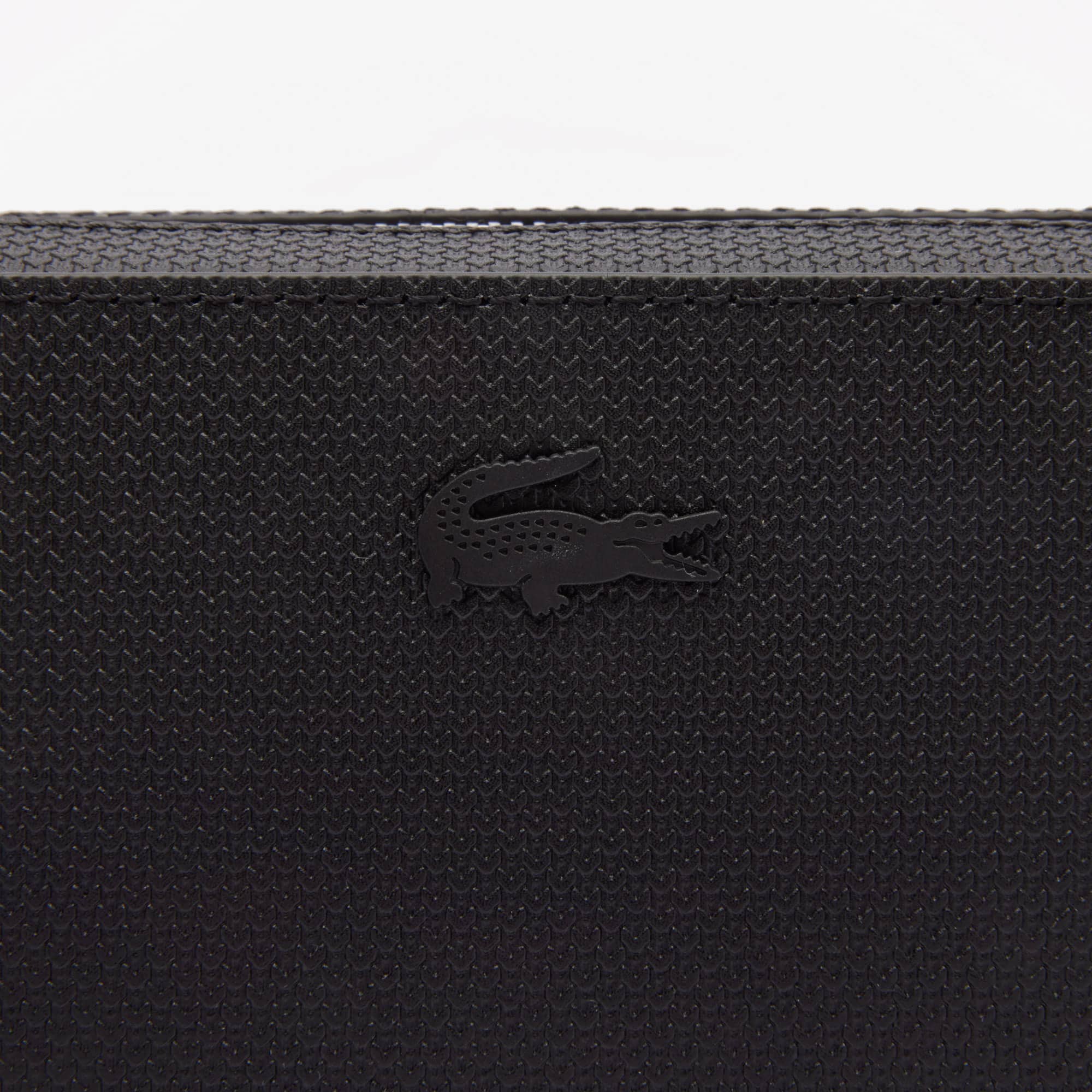 Chantaco Piqué Leather Zipped Pouch - Bags - New In 2026 | Lacoste