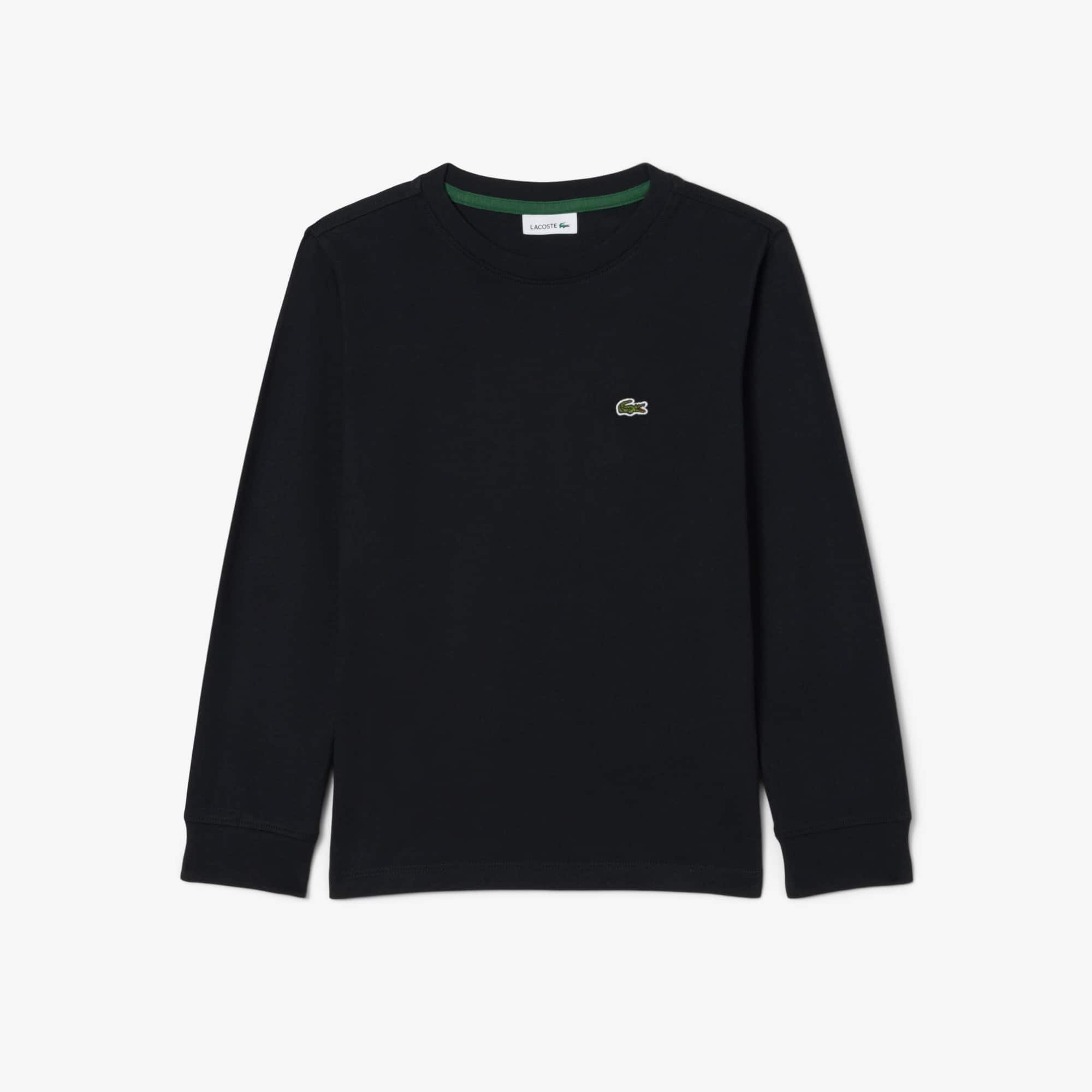 Lacoste Kids' Long Sleeve Cotton T-Shirt