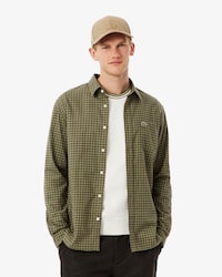 Men's Regular Fit Plaid Flannel Shirt