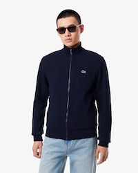 Men's Zip-Up High-Neck Fleece Sweatshirt