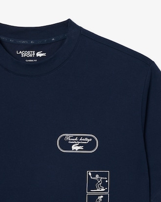 Ultra Dry Tennis Heritage Print T-shirt