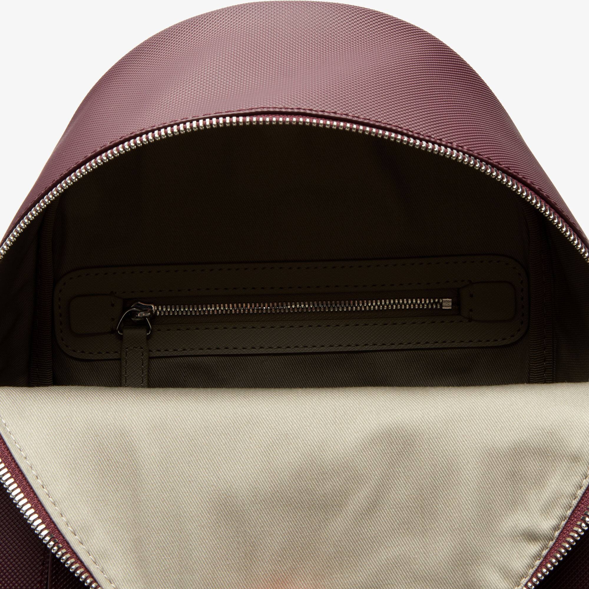 women's daily classic coated piqué canvas backpack