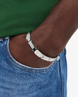 Men's Gold Plated Link Bracelet